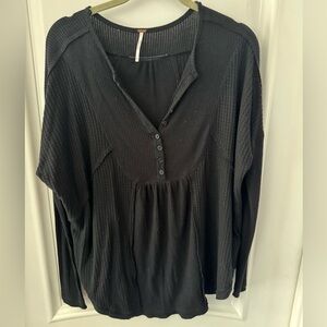 Free People Leo Henley Tee